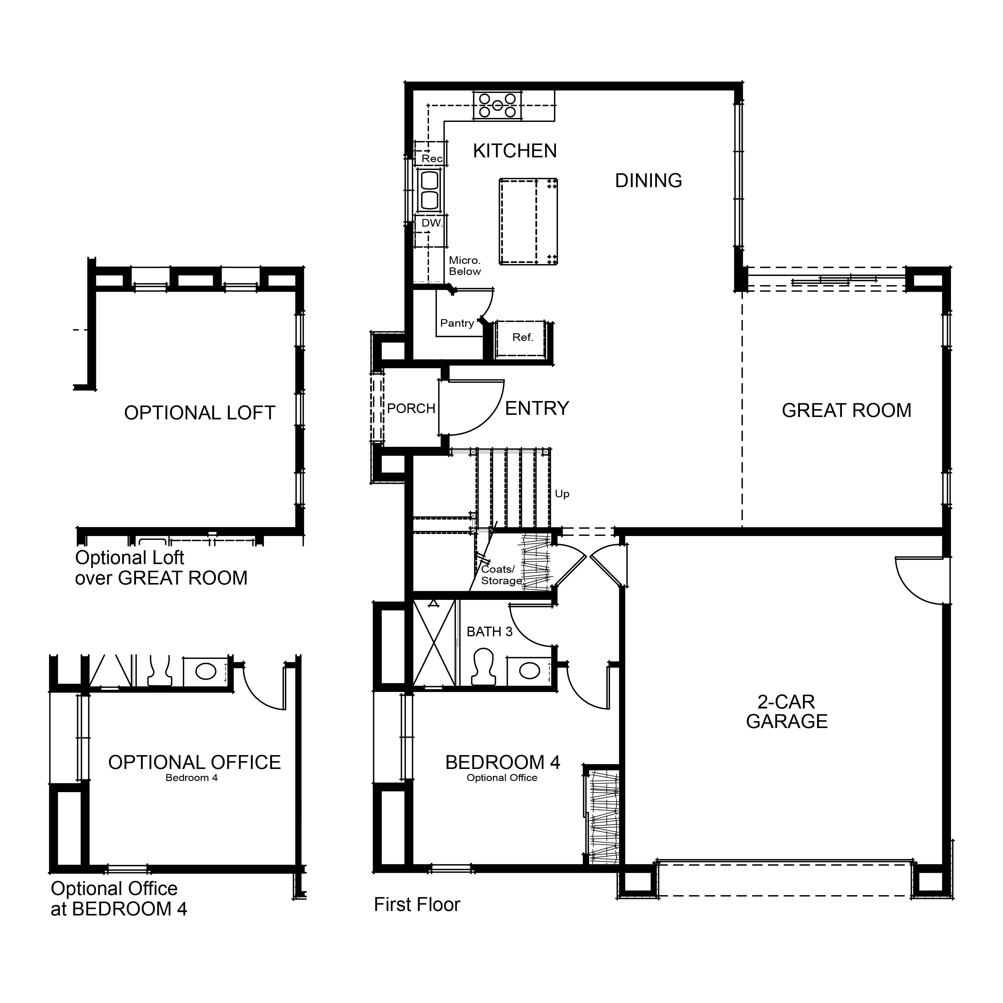 Fiore Floor Plan 2BR - 1st Floor