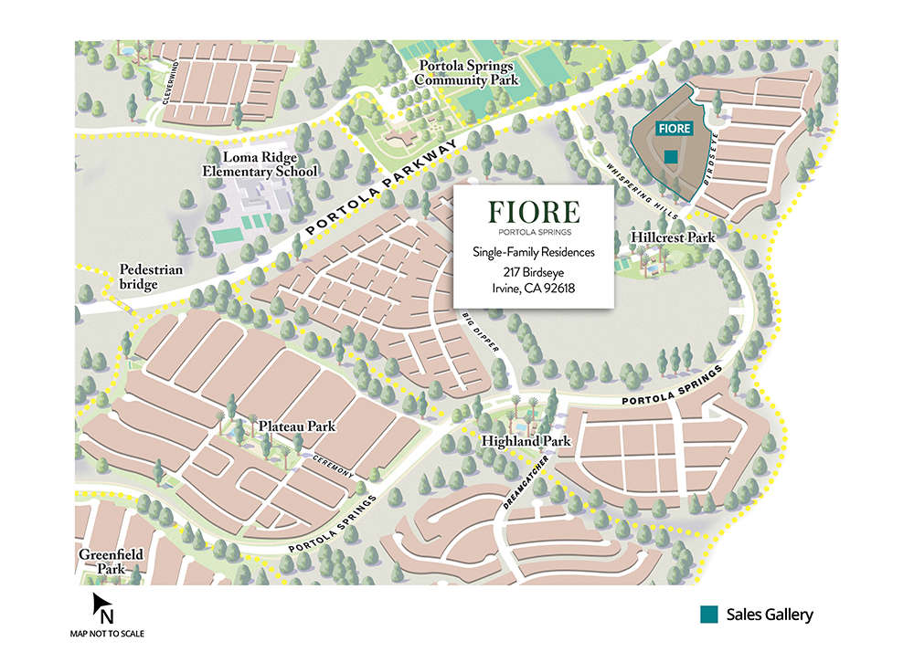 Fiore Neighborhood Map Coming Soon
