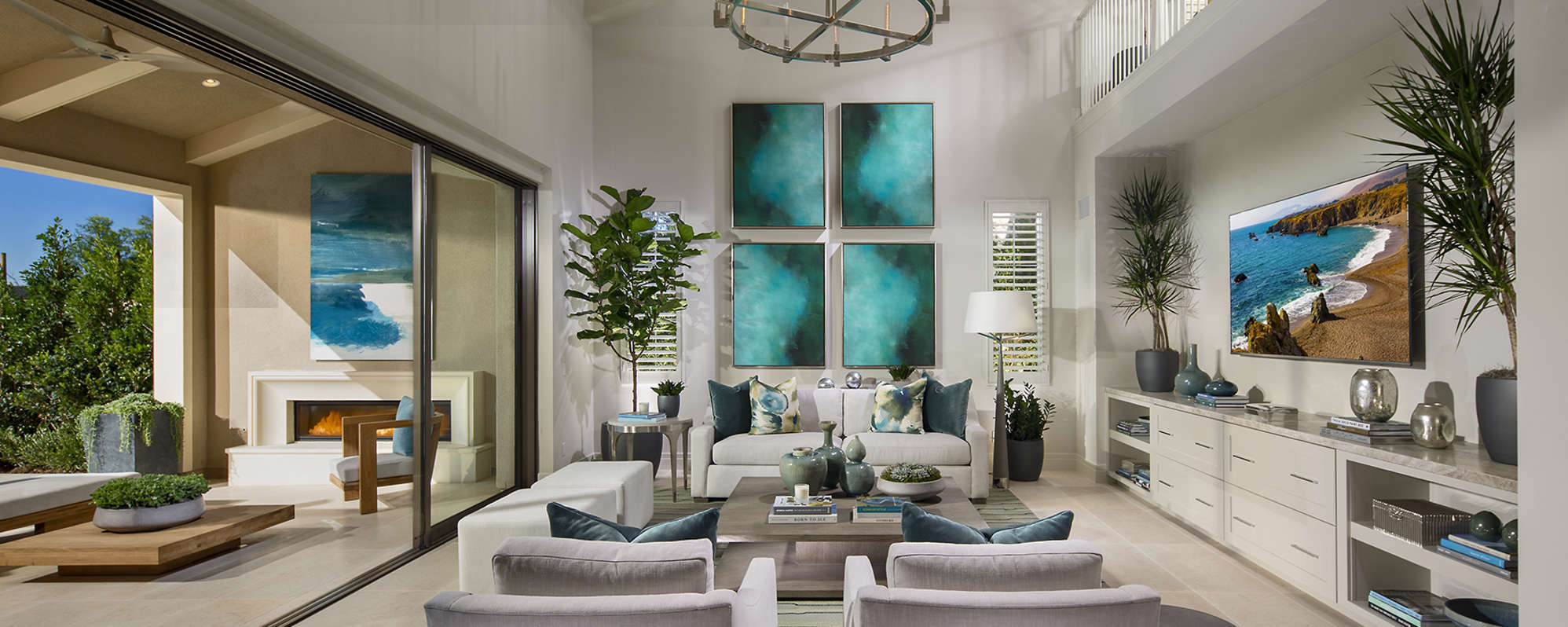 Irvine Pacific interior of new homes