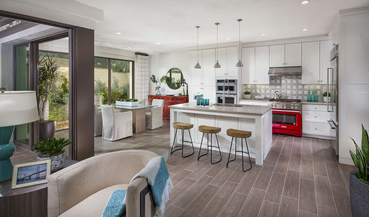 White cabinets