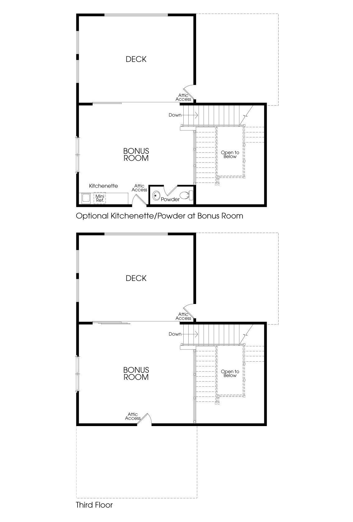 Sierra Plan 2X first floor