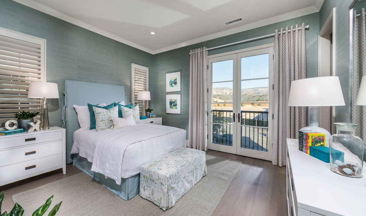 Bedroom curtains
