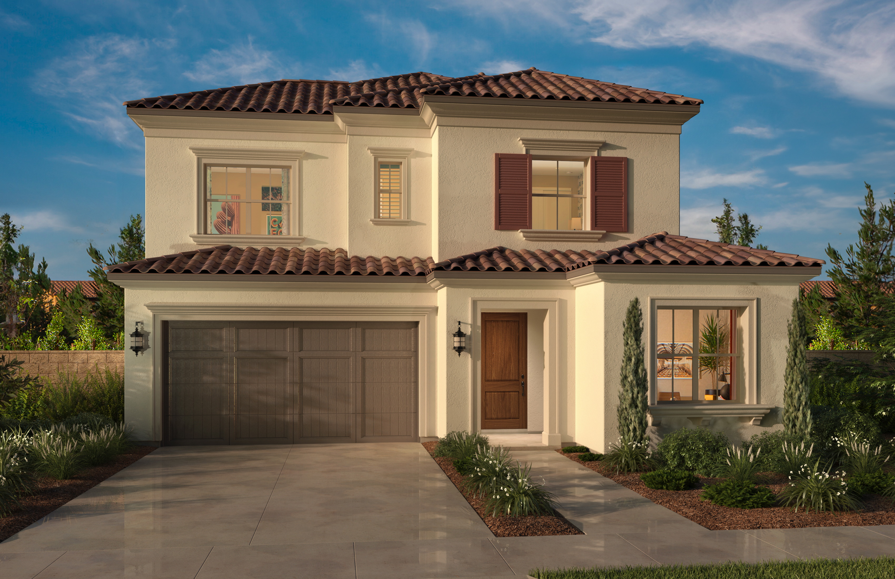 Exterior Rendering of Fresco Plan 1 C