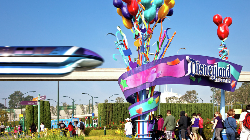 Disneyland Resort entrance