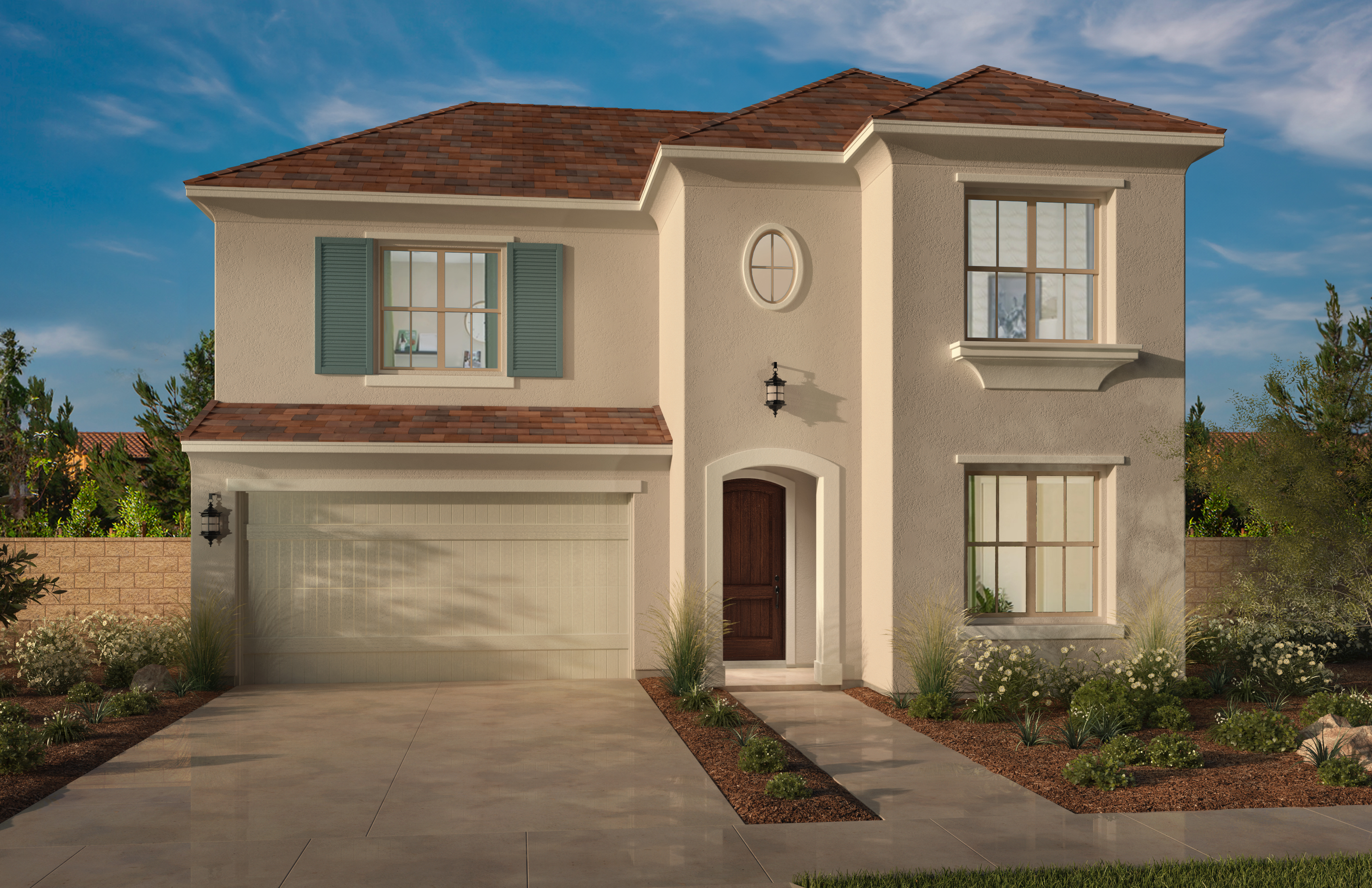 Exterior Rendering of Fresco Plan 2 H