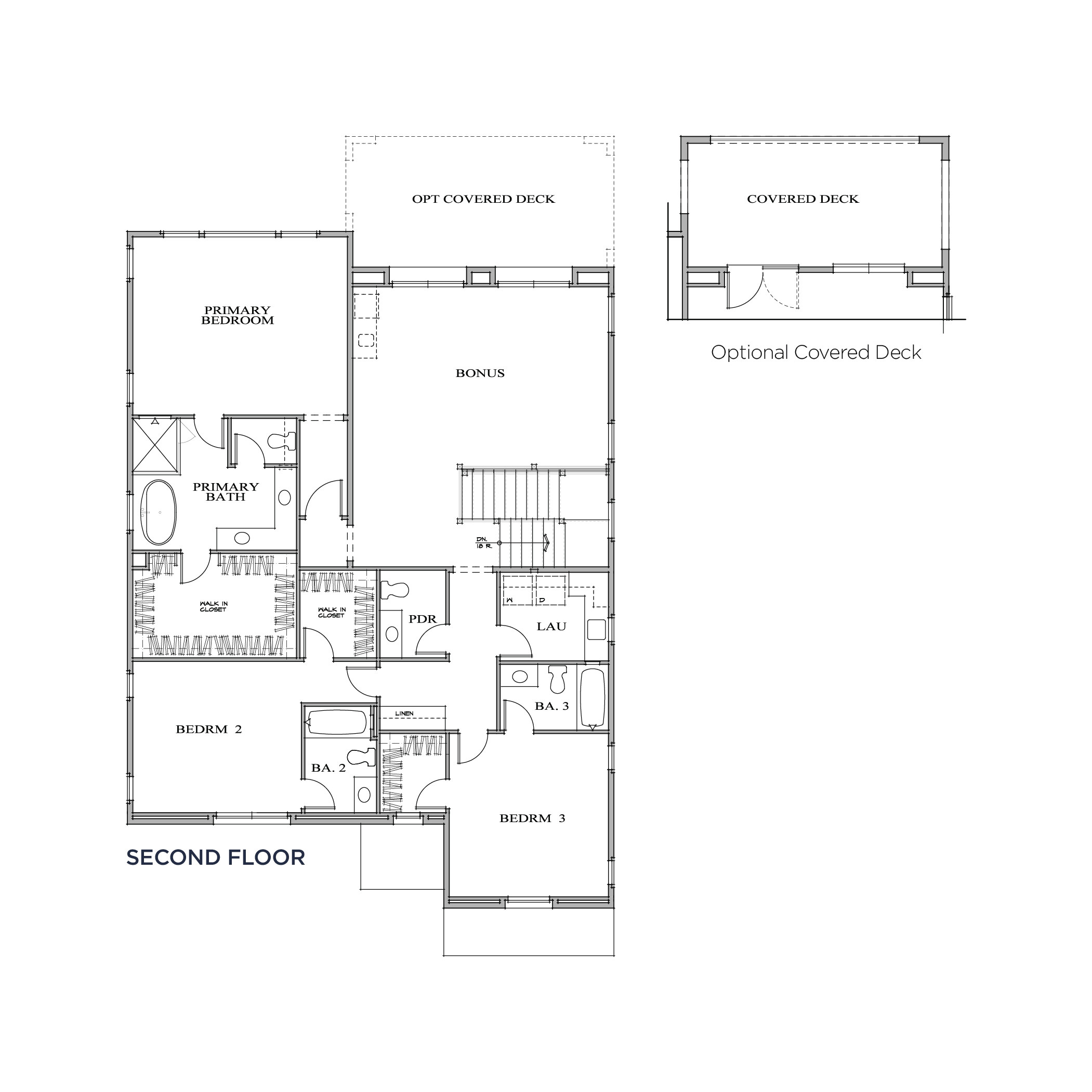 Azul Plan 3X second floor
