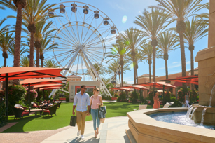 Couple Walking in Irvine Spectrum Center