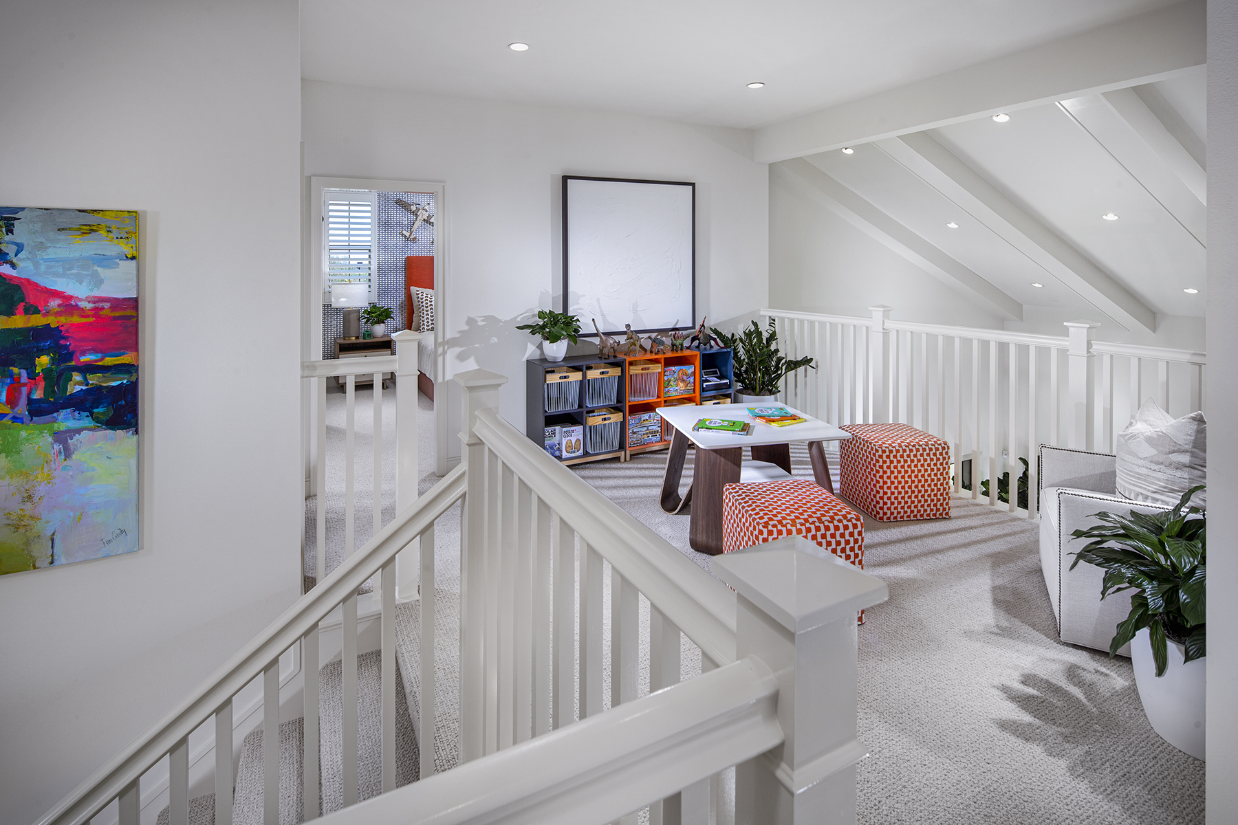 Bluffs residence loft at Portola Springs