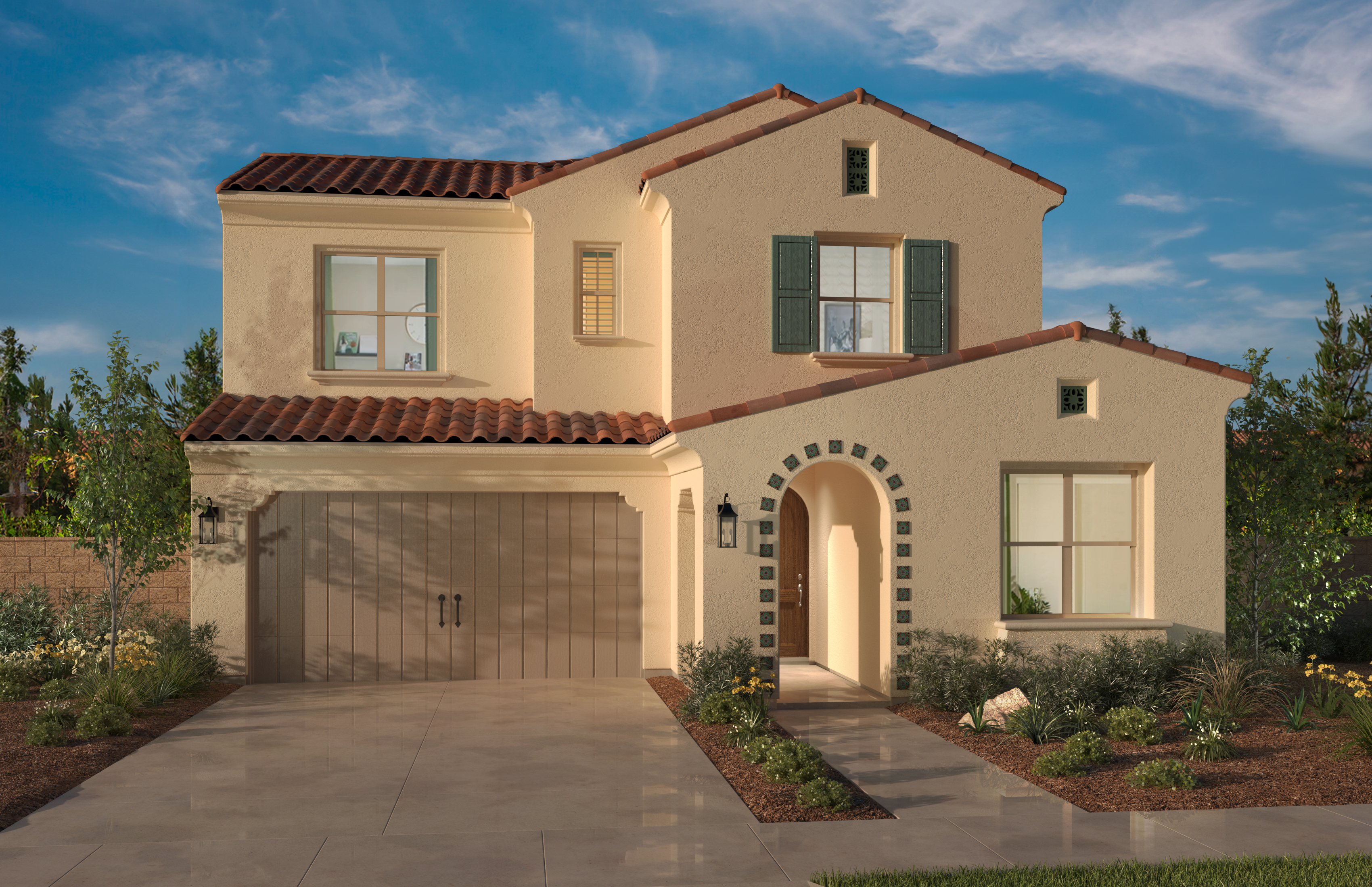 Exterior Rendering of Fresco Plan 1 A