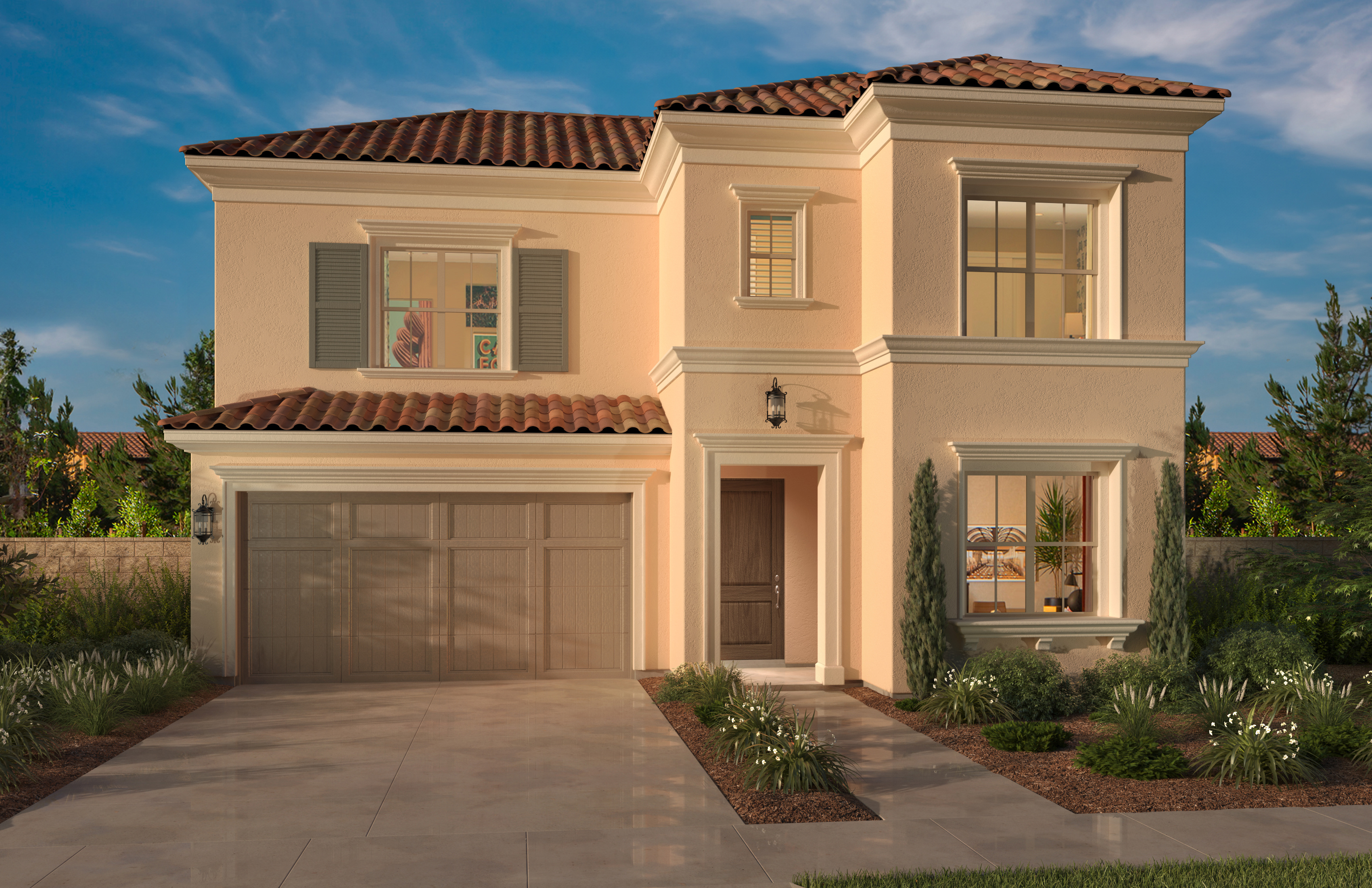 Fresco Floor Plan 2821 Exterior Rendering