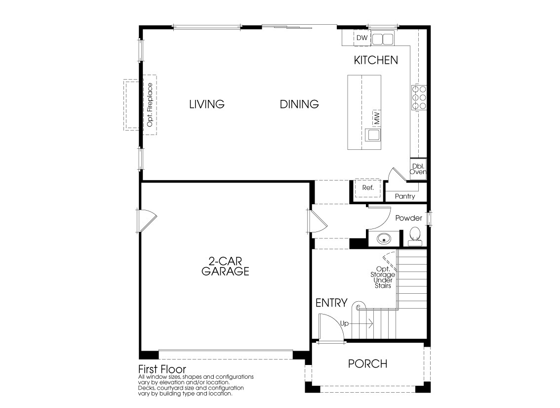 Sierra Plan 1 First Floor