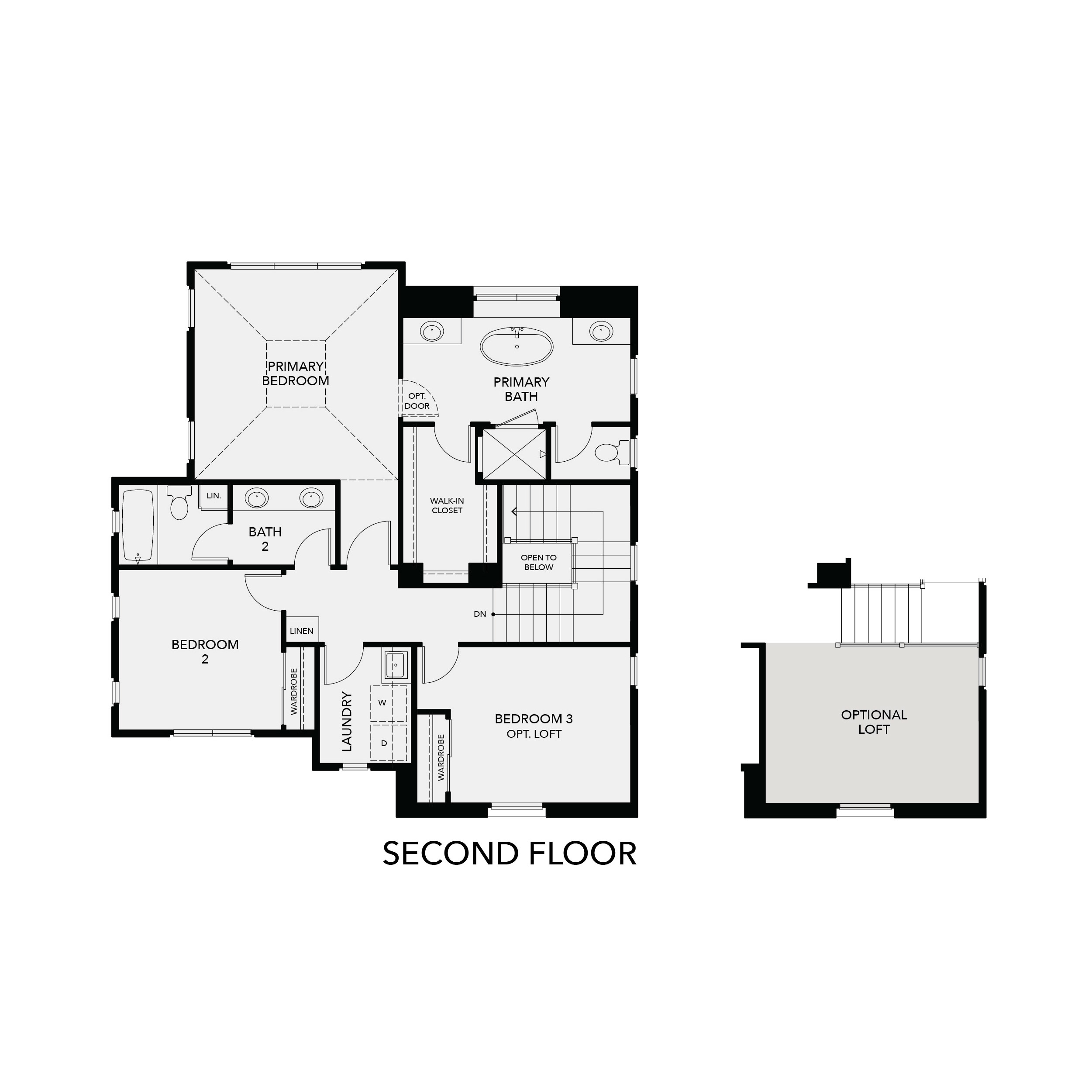 Fresco Floor Plan 2277_Second Floor