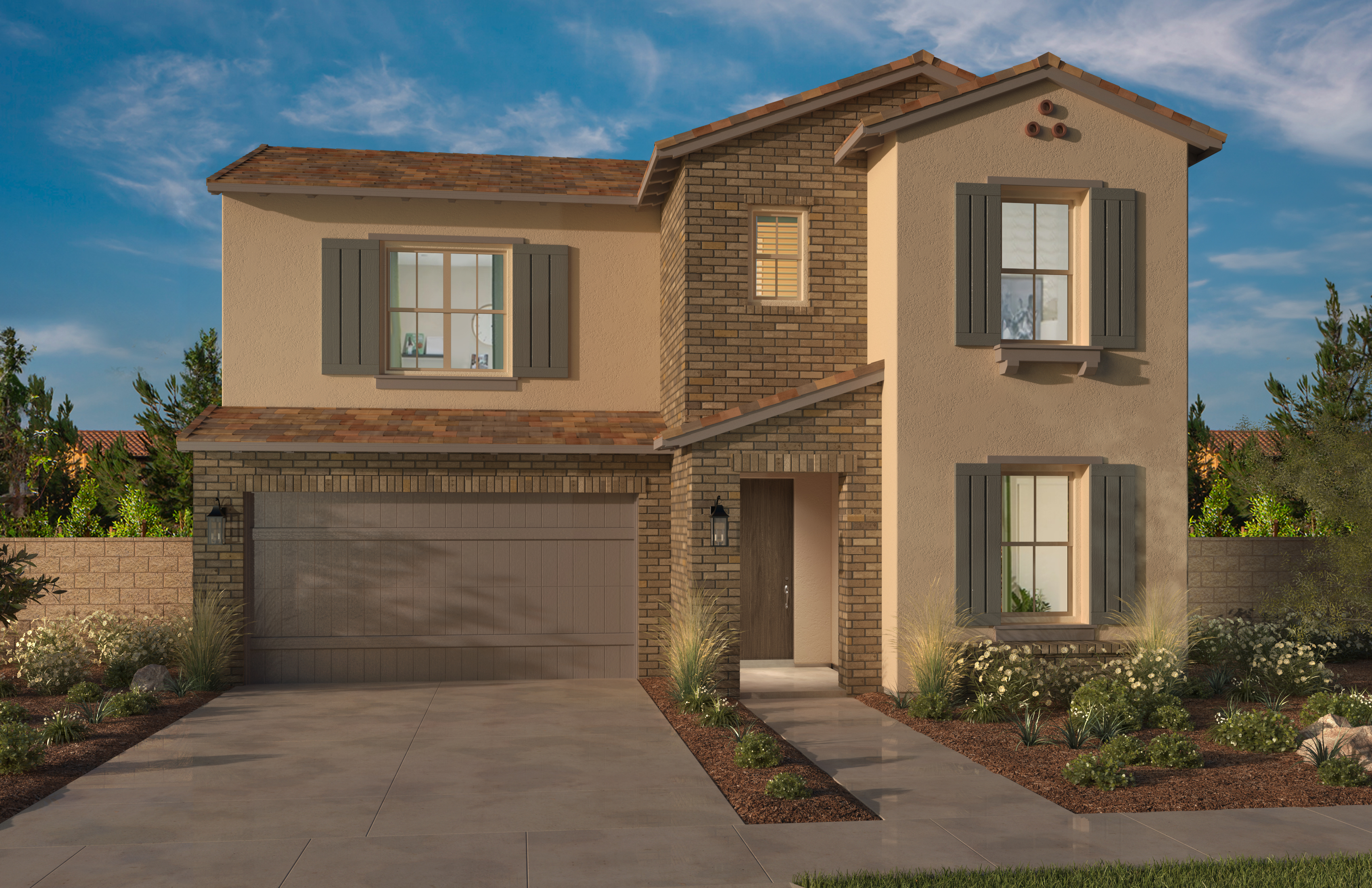 Exterior Rendering of Fresco Plan 2 B