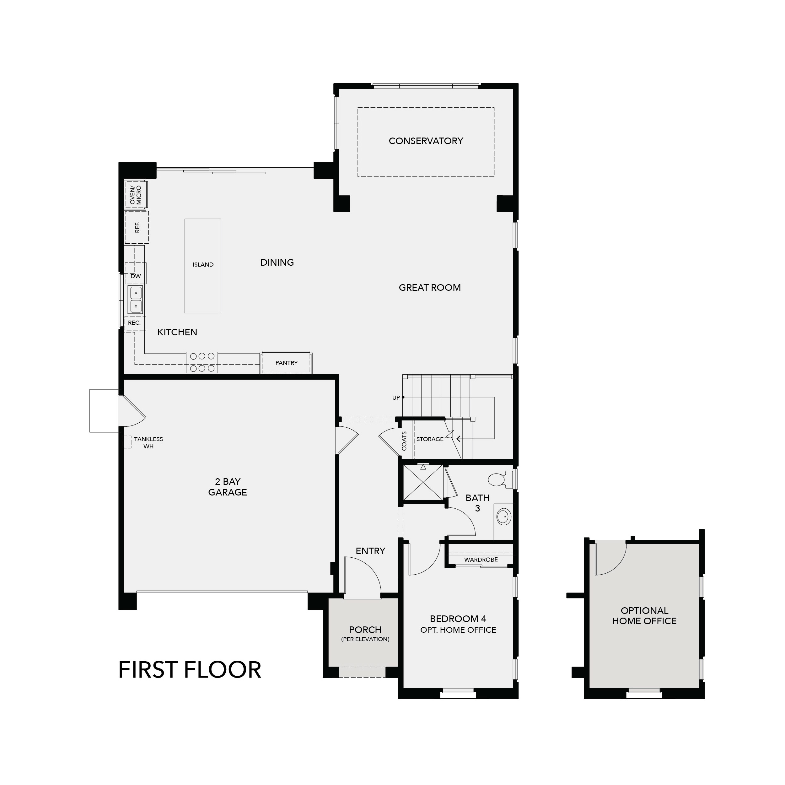 Fresco Floor Plan 2821 - 1st Floor