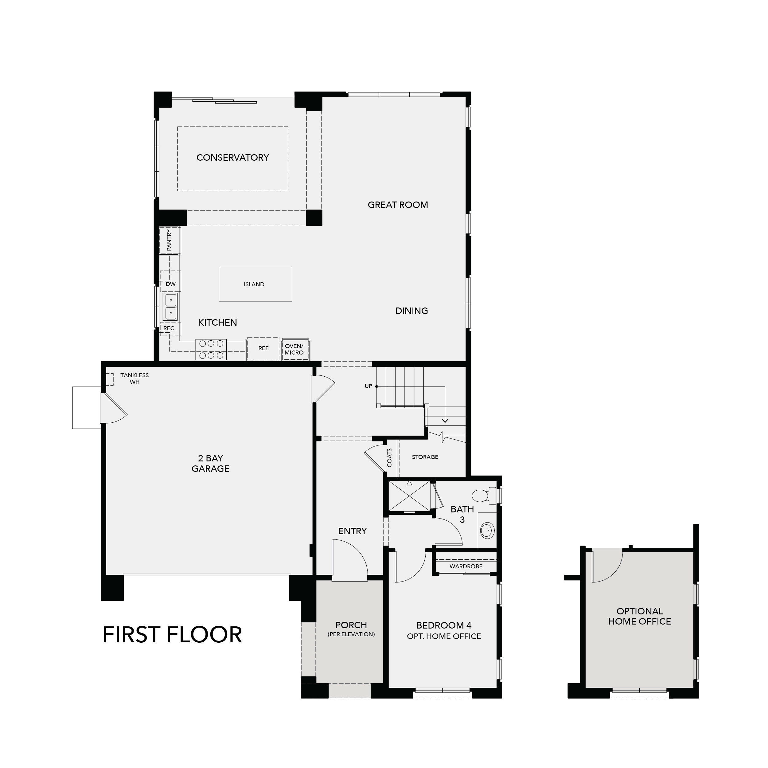 Fresco Floor Plan 2277_First Floor