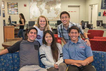Beckman High School Students