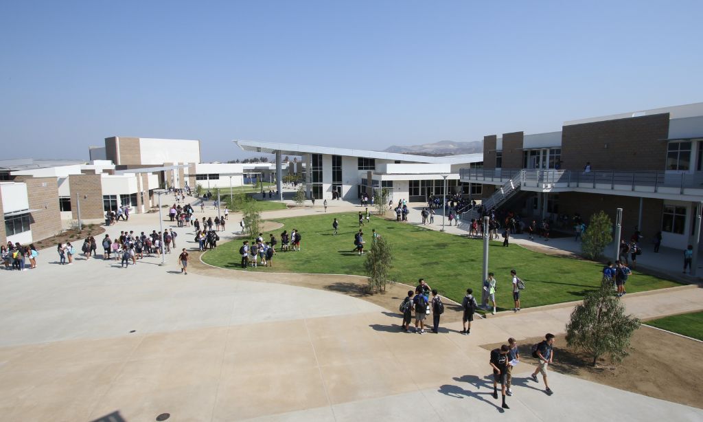 Portola Springs High School in Irvine