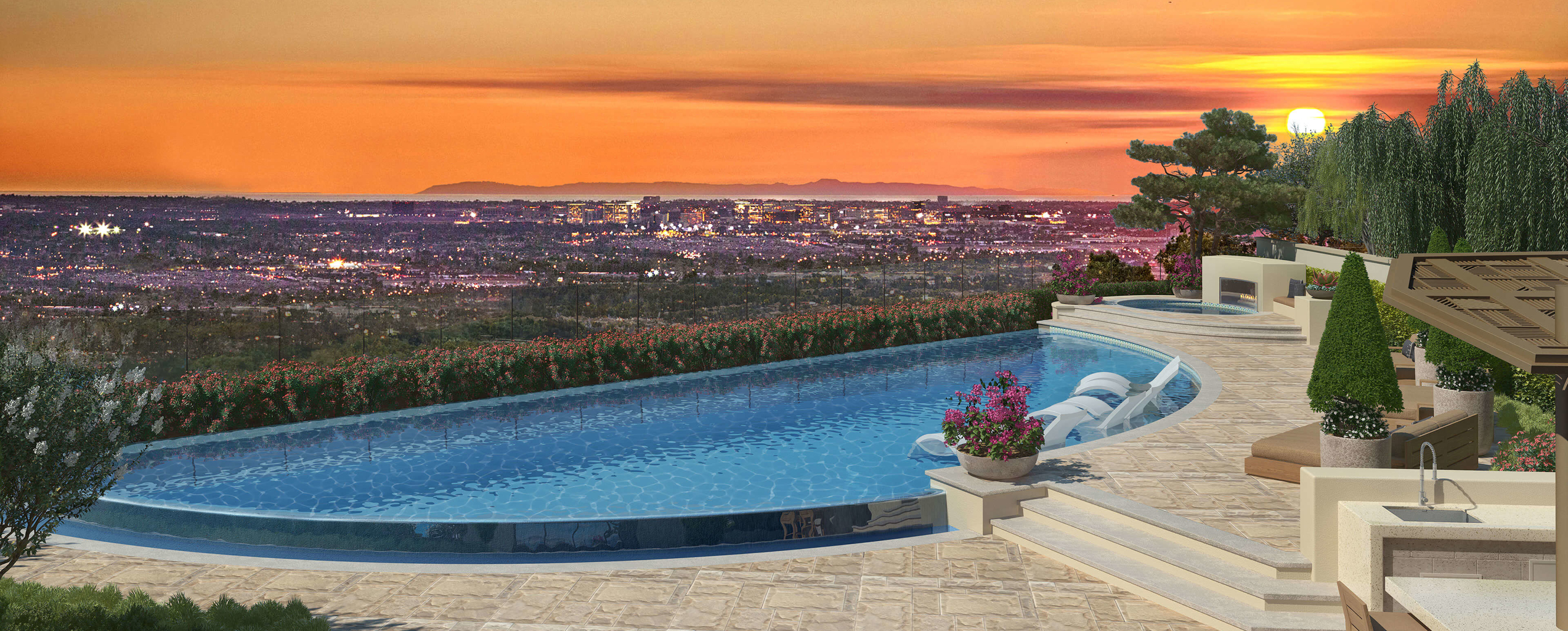 Summit Toll Pool Backyard